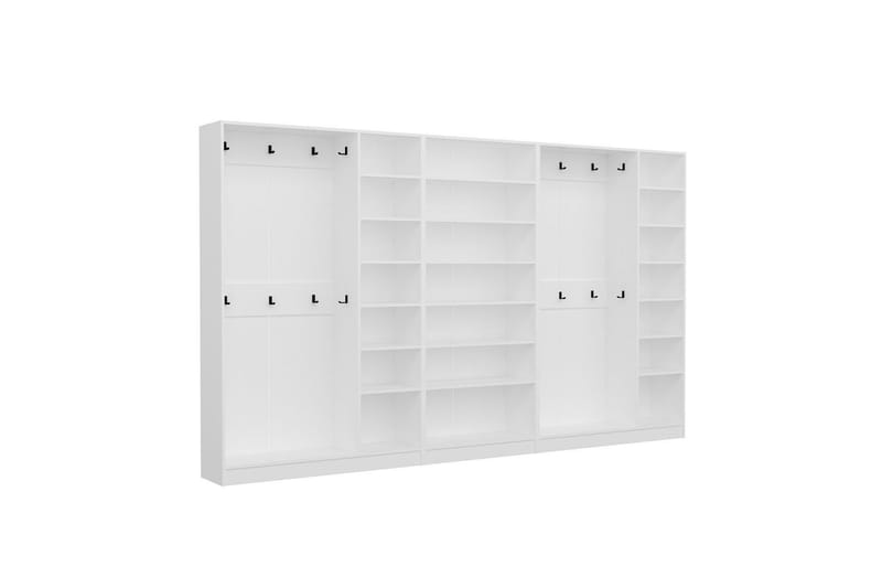 Fruitland Eteisen Kalustesetti - Valkoinen - Huonekalut - Kalustesetit - Eteisen kalustesetit