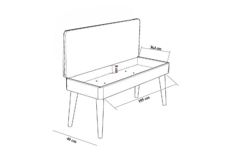 Gelsgan Eteiskalustesetti - Kivi - Huonekalut - Kalustesetit - Eteisen kalustesetit