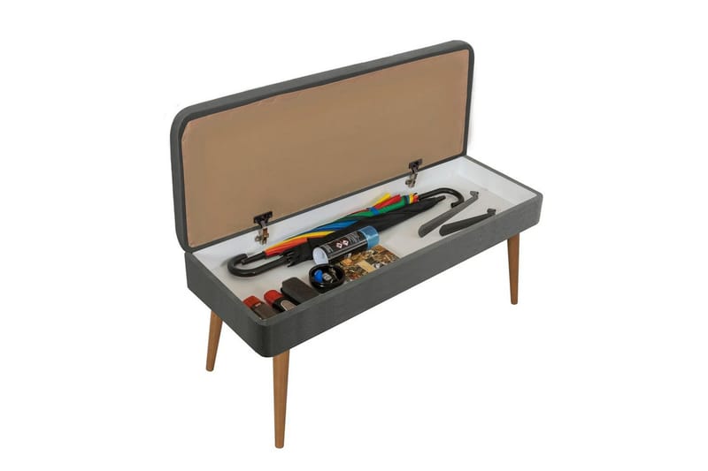 Gelsgan Eteiskalustesetti - Valkoinen/Harmaa - Huonekalut - Kalustesetit - Eteisen kalustesetit