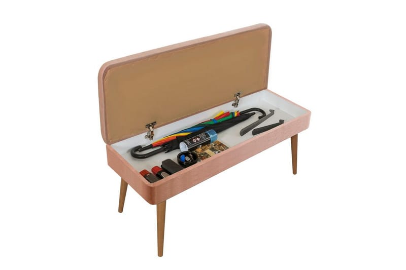 Gelsgan Eteiskalustesetti - Valkoinen/Kivi - Huonekalut - Kalustesetit - Eteisen kalustesetit