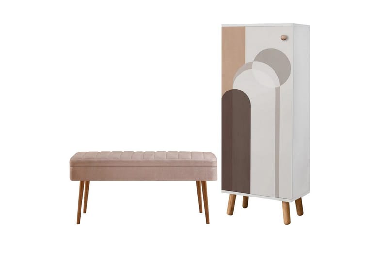 Gelsgan Eteiskalustesetti - Huonekalut - Kalustesetit - Eteisen kalustesetit