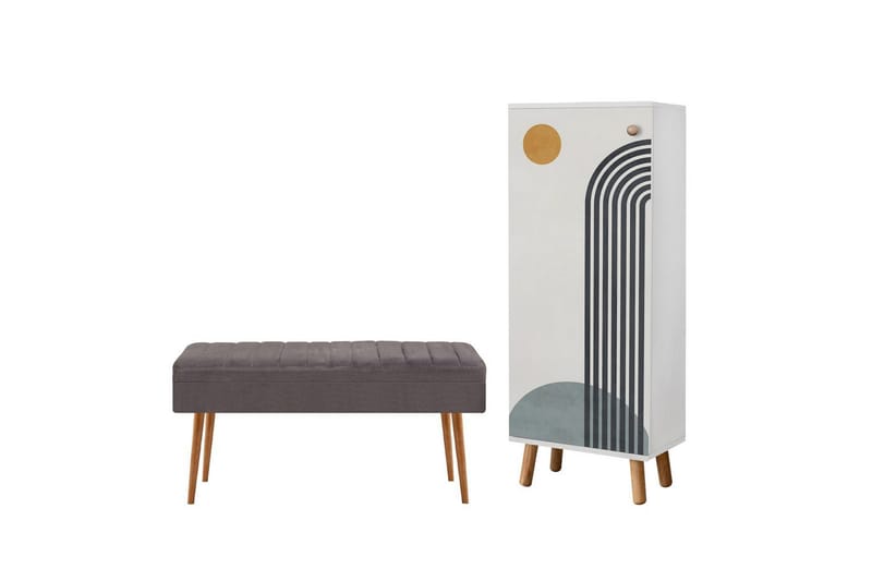 Gelsgan Eteiskalustesetti - Huonekalut - Kalustesetit - Eteisen kalustesetit