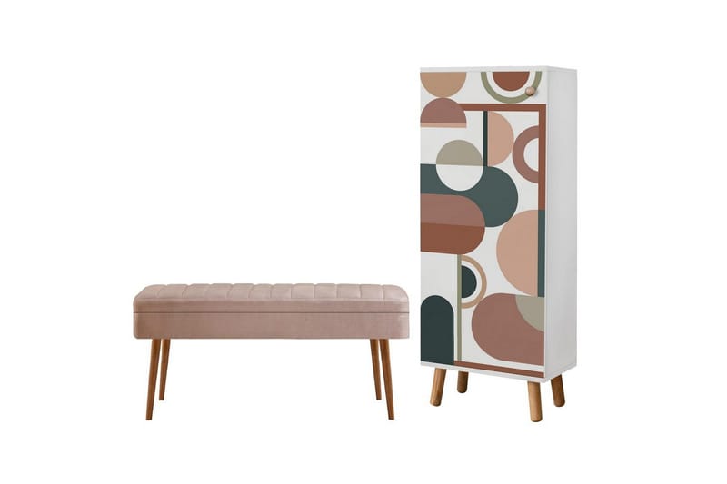 Gelsgan Eteiskalustesetti - Huonekalut - Kalustesetit - Eteisen kalustesetit