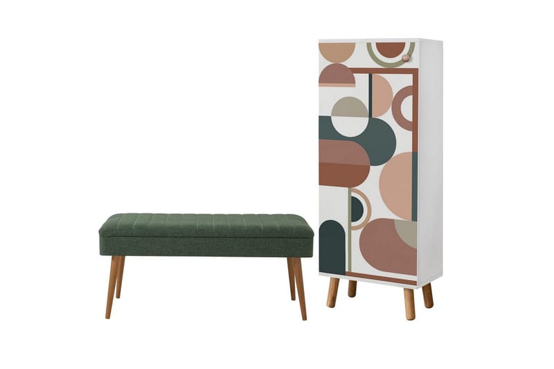 Gelsgan Eteiskalustesetti - Huonekalut - Kalustesetit - Eteisen kalustesetit