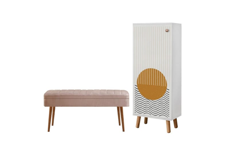 Gelsgan Eteiskalustesetti - Huonekalut - Kalustesetit - Eteisen kalustesetit