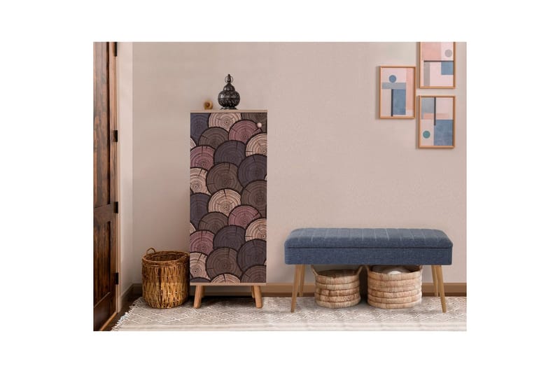 Gelsgan Kalustesetti Olohuoneeseen - Luonnollinen - Huonekalut - Kalustesetit - Olohuoneen kalustesetit