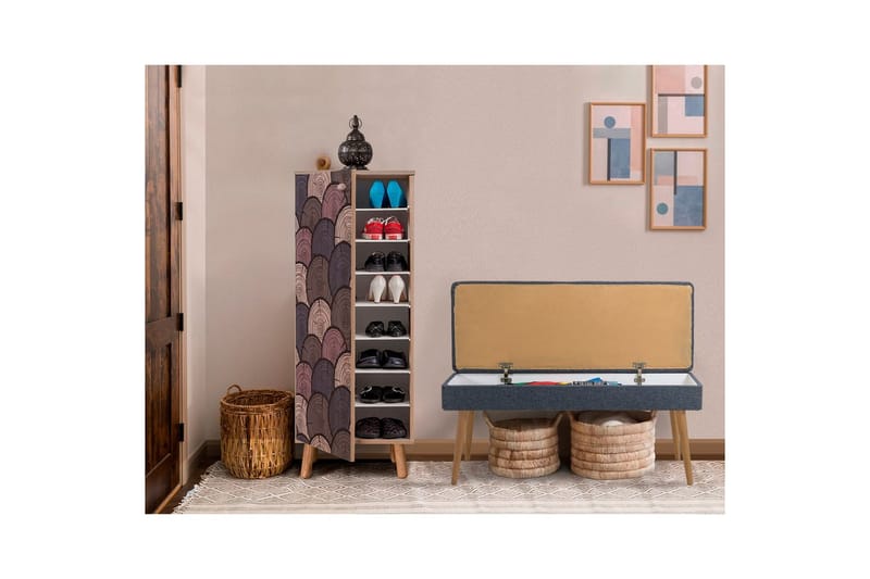 Gelsgan Kalustesetti Olohuoneeseen - Luonnollinen - Huonekalut - Kalustesetit - Olohuoneen kalustesetit