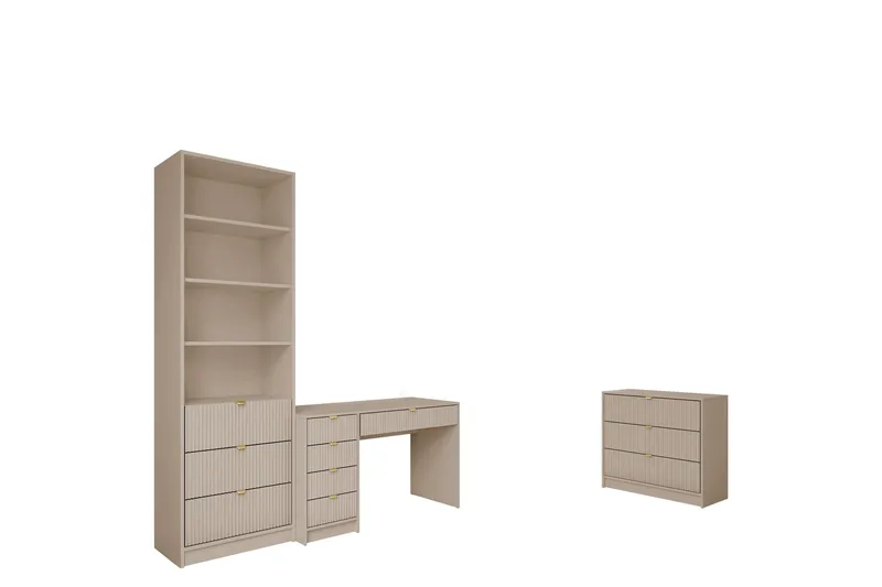 Gudelia-Huonekalusetti Olohuoneeseen, Musta