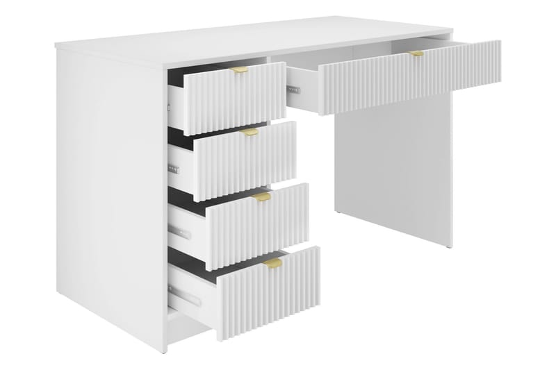 Gudelia-Huonekalusetti Olohuoneeseen - Valkoinen - Huonekalut - Kalustesetit - Olohuoneen kalustesetit