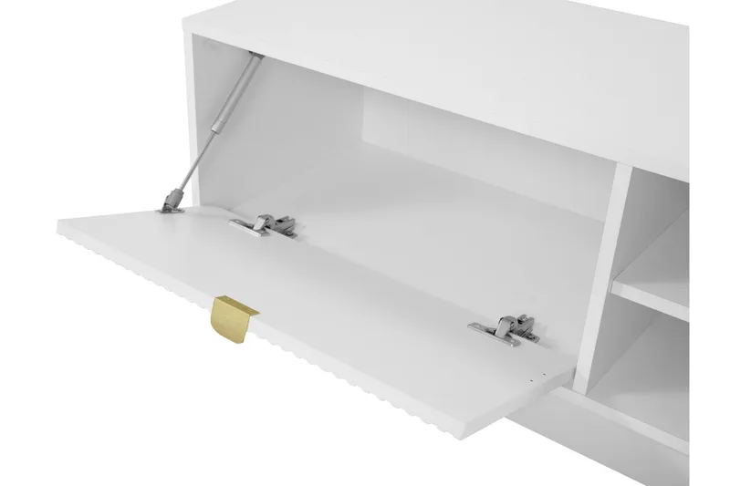 Gudelia-Huonekalusetti Olohuoneeseen - Valkoinen - Huonekalut - Kalustesetit - Olohuoneen kalustesetit