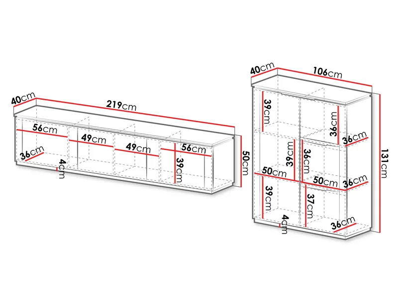 Hilafin Olohuoneen Kalustesetti - Huonekalut - Kalustesetit - Olohuoneen kalustesetit