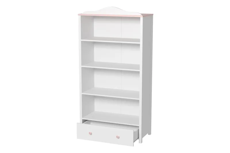 Hilts Makuuhuoneen Kalustesarja - Valkoinen/Vaaleanpunainen - Huonekalut - Kalustesetit - Makuuhuoneen kalustesetit