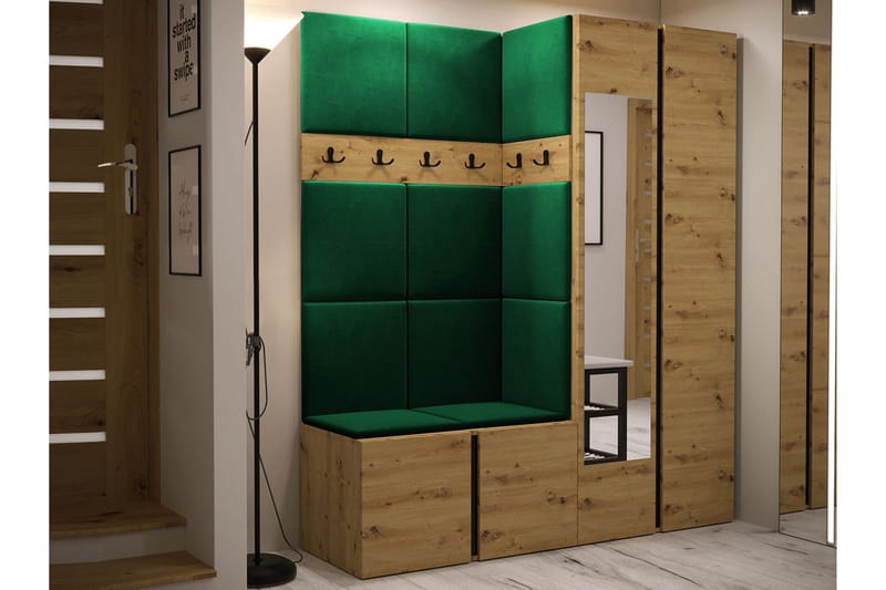 Hollan Eteiskalustepaketti - Huonekalut - Kalustesetit - Eteisen kalustesetit