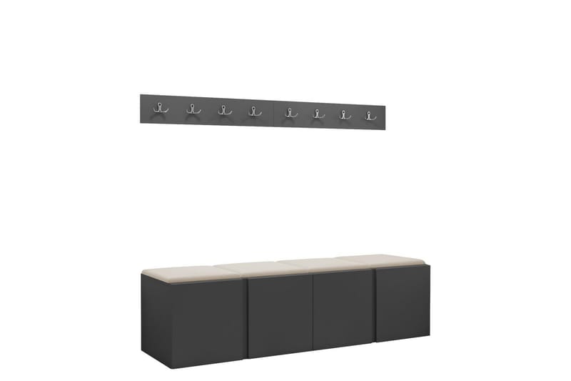 Hollan Eteiskalustepaketti - Huonekalut - Kalustesetit - Eteisen kalustesetit