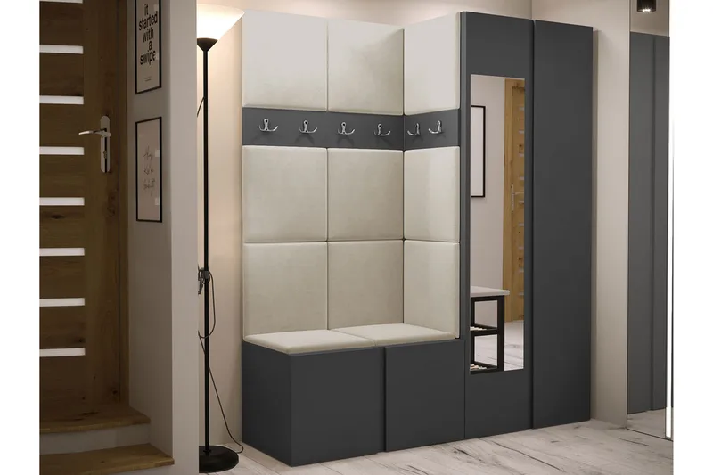 Hollan Eteiskalustepaketti - Huonekalut - Kalustesetit - Eteisen kalustesetit