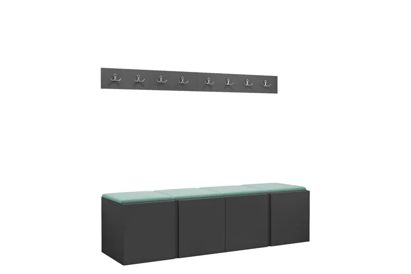 Hollan Eteiskalustepaketti - Huonekalut - Kalustesetit - Eteisen kalustesetit