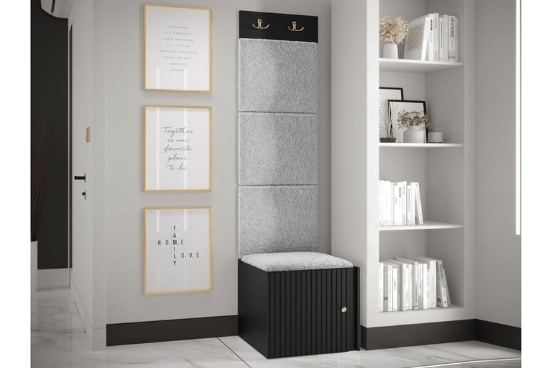 Hollan Hall Kalustesarja - Beige - Huonekalut - Kalustesetit - Eteisen kalustesetit