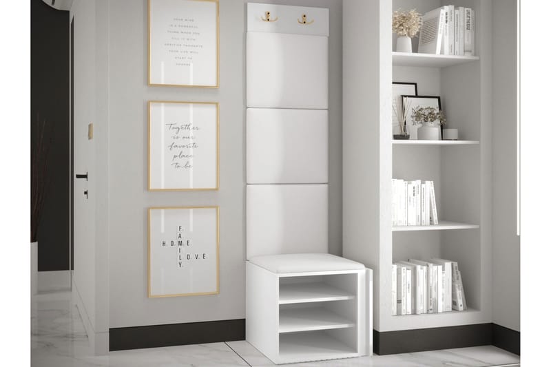 Hollan Hall Kalustesarja - Beige - Huonekalut - Kalustesetit - Eteisen kalustesetit