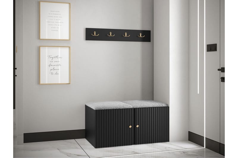 Hollan Hall Kalustesarja - Harmaa - Huonekalut - Kalustesetit - Eteisen kalustesetit