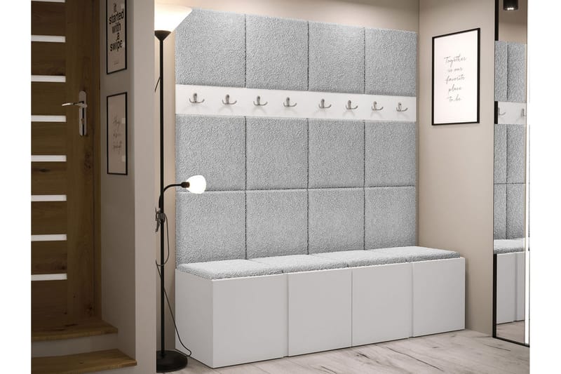 Hollan Hall Kalustesarja - Harmaa - Huonekalut - Kalustesetit - Eteisen kalustesetit