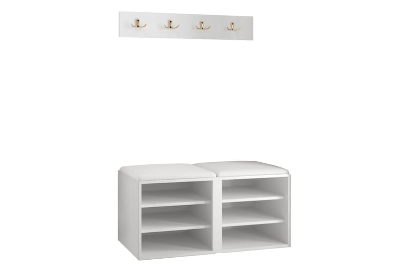 Hollan Hall Kalustesarja - Harmaa - Huonekalut - Kalustesetit - Eteisen kalustesetit