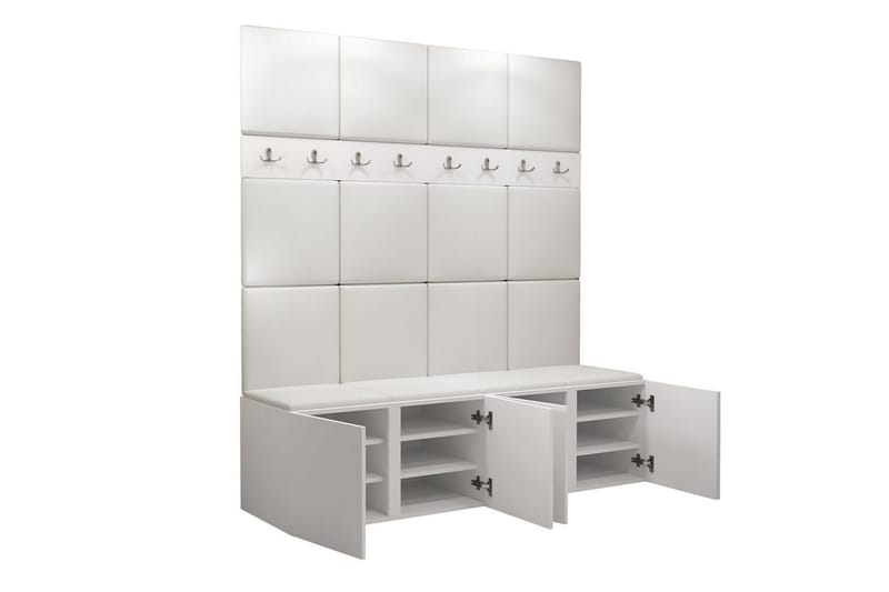 Hollan Hall Kalustesarja - Harmaa/Beige - Huonekalut - Kalustesetit - Eteisen kalustesetit