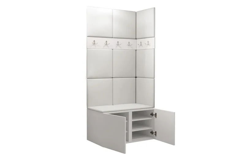 Hollan Hall Kalustesarja - Harmaa/Beige - Huonekalut - Kalustesetit - Eteisen kalustesetit