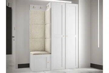 Hollan Hall Kalustesarja - Harmaa/Beige - Huonekalut - Kalustesetit - Eteisen kalustesetit