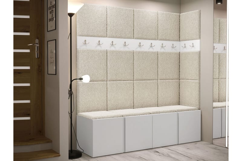 Hollan Hall Kalustesarja - Musta/Ruskea - Huonekalut - Kalustesetit - Eteisen kalustesetit