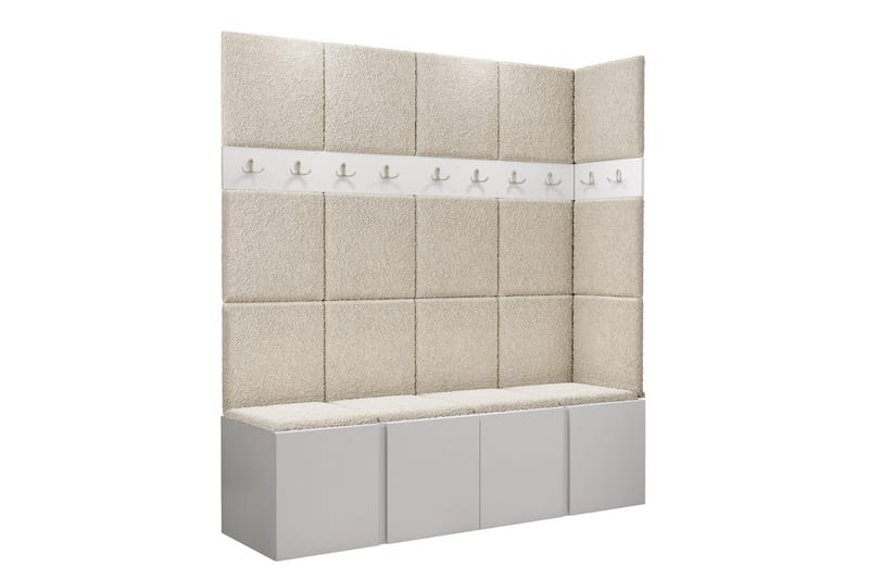 Hollan Hall Kalustesarja - Musta/Ruskea - Huonekalut - Kalustesetit - Eteisen kalustesetit