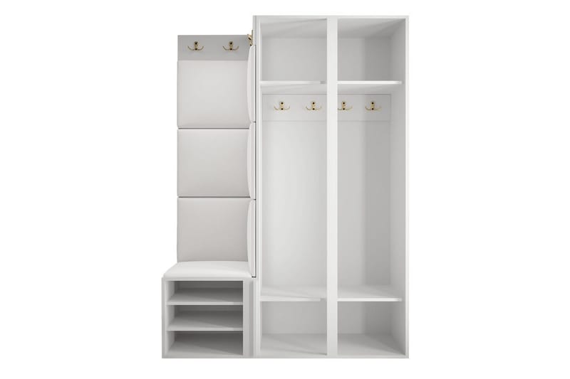 Hollan Hall Kalustesarja - Ruskea - Huonekalut - Kalustesetit - Eteisen kalustesetit