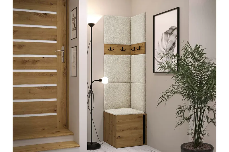 Hollan Hall Kalustesarja - Ruskea - Huonekalut - Kalustesetit - Eteisen kalustesetit