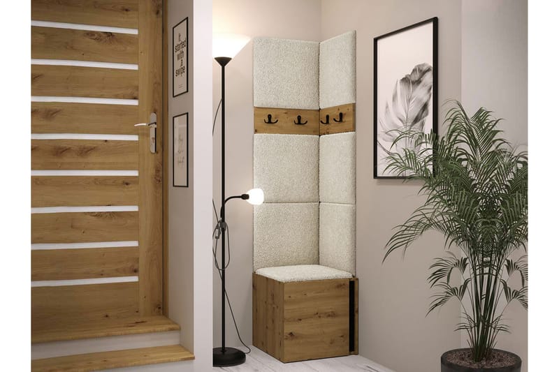 Hollan Hall Kalustesarja - Ruskea - Huonekalut - Kalustesetit - Eteisen kalustesetit