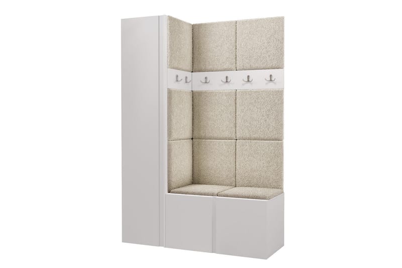 Hollan Hall Kalustesarja - Vaaleanpunainen - Huonekalut - Kalustesetit - Eteisen kalustesetit