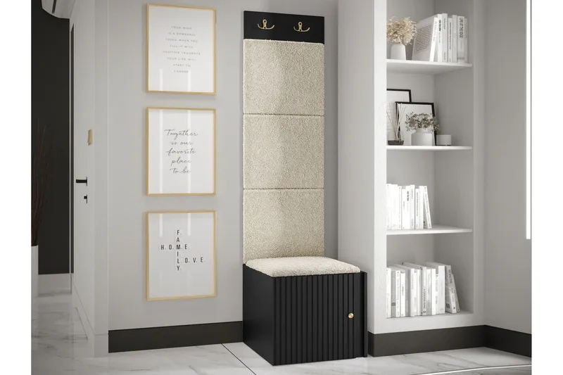 Hollan Hall Kalustesarja - Valkoinen - Huonekalut - Kalustesetit - Eteisen kalustesetit