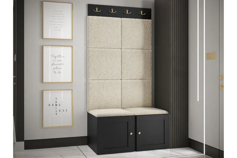 Hollan Hall Kalustesarja - Huonekalut - Kalustesetit - Eteisen kalustesetit