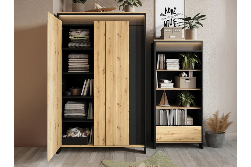 Huddinge-Huonekalusetti Olohuoneeseen - Beige - Huonekalut - Kalustesetit - Olohuoneen kalustesetit