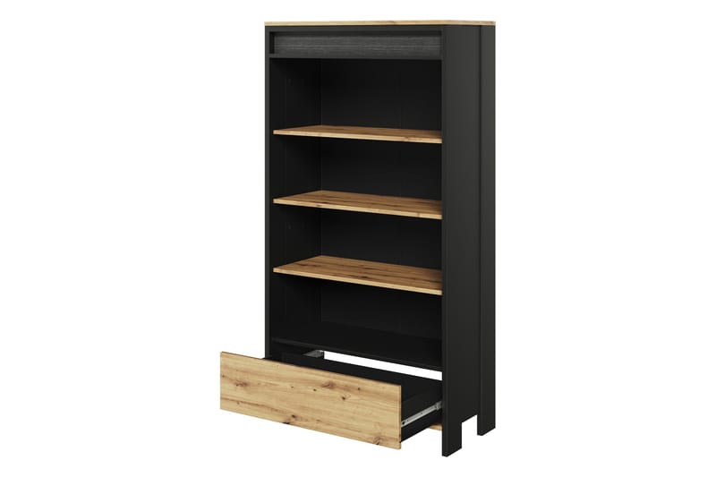 Huddinge-Huonekalusetti Olohuoneeseen - Ruskea/Musta - Huonekalut - Kalustesetit - Olohuoneen kalustesetit