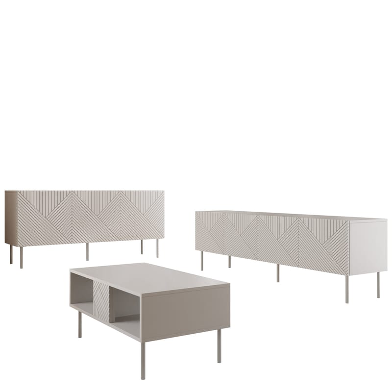 huonekalusarja ART DECO I -kalustesarja beige