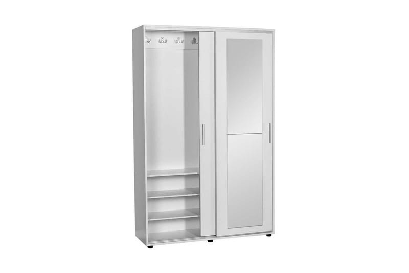 Käytävänaulakko Sael Valkoinen - Valkoinen - Huonekalut - Kalustesetit - Eteisen kalustesetit