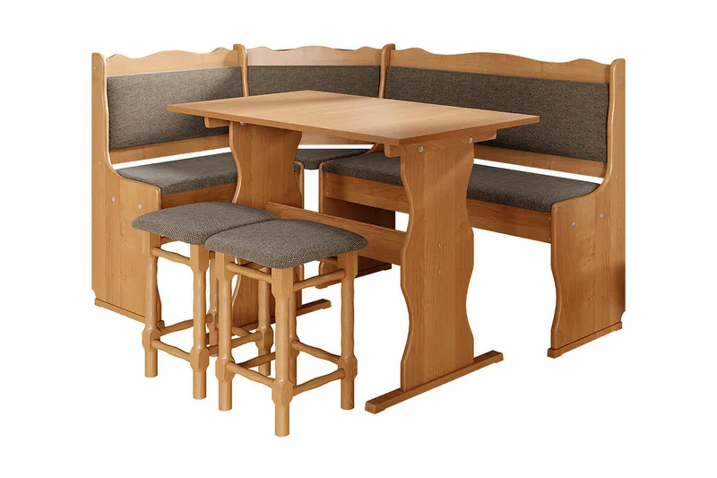 Keittiökaappi Mini - Beige / Ruskea - Huonekalut - Pöytä & ruokailuryhmä - Ruokailuryhmä