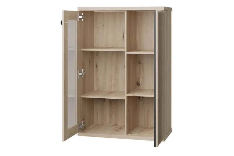 Ruokatilan kalustesetti Buckfast Valkoinen LED - Puu/Musta - Huonekalut - Kalustesetit - Keittiön kalustesetit