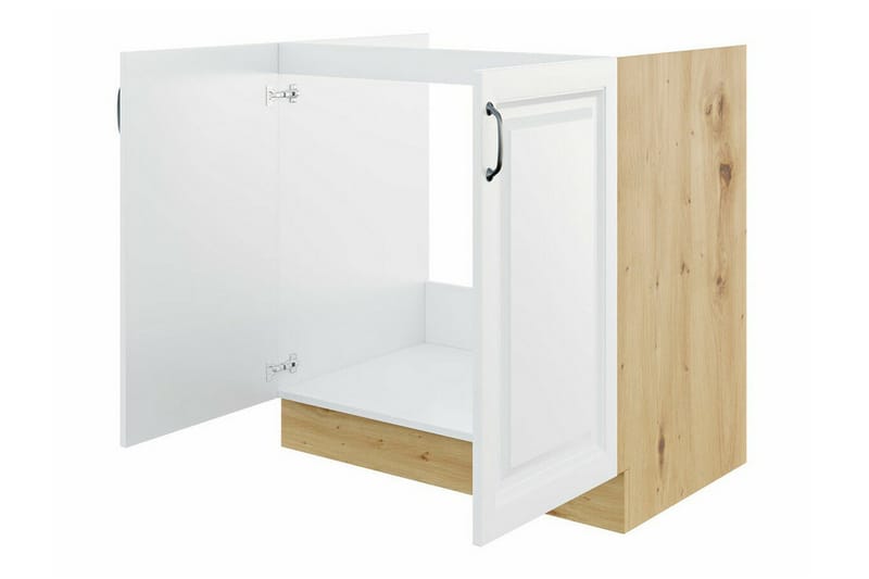 Templemore Möbelset För Kök & Matplats Black/Wood - Huonekalut - Kalustesetit - Keittiön kalustesetit