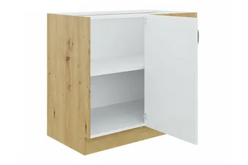 Templemore Möbelset För Kök & Matplats White/Wood - Huonekalut - Kalustesetit - Keittiön kalustesetit