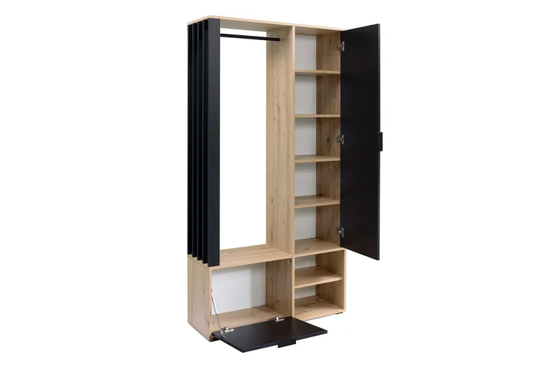 Kennard Eteiskalustepaketti - Beige - Huonekalut - Kalustesetit - Eteisen kalustesetit