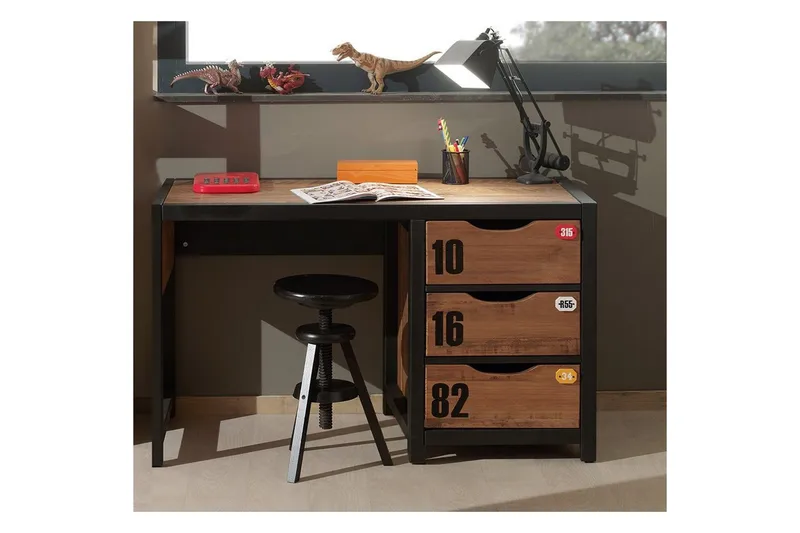 Kirjahylly ja pöytä Alex - Huonekalut - Kalustesetit - Olohuoneen kalustesetit