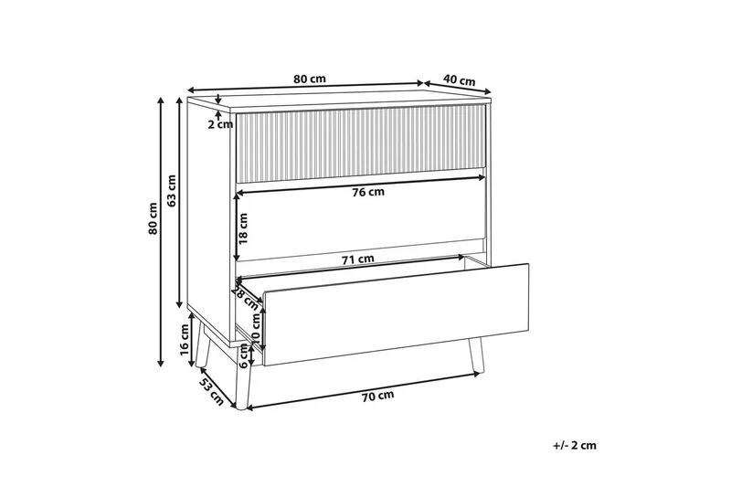 Lipasto Wales - Säilytys - Säilytyskalusteet - Lipasto