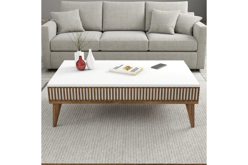 Lissione Kalustesetti Olohuoneeseen - Luonnollinen/Valkoinen - Huonekalut - Kalustesetit - Olohuoneen kalustesetit