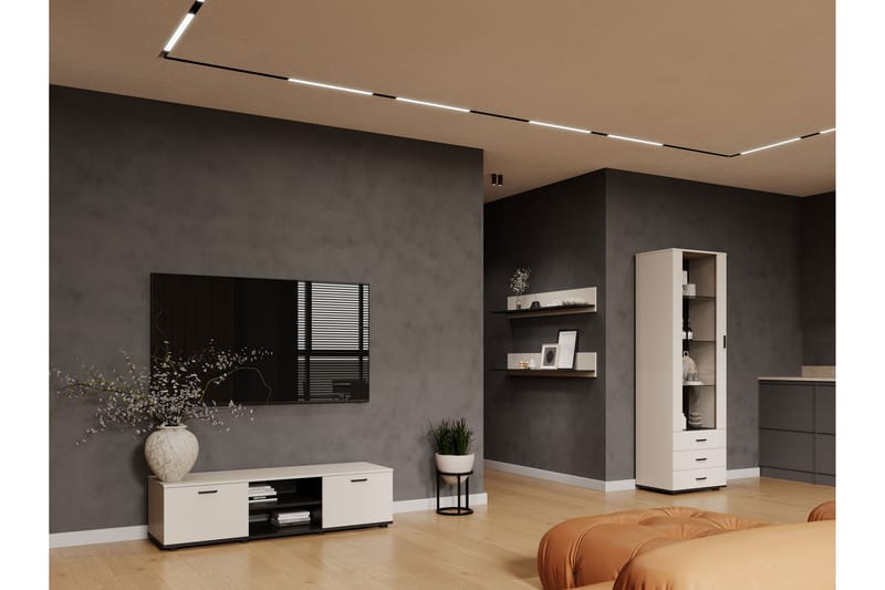 Lyrosen Kalustesarja - olohuone - Beige - Huonekalut - Kalustesetit - Olohuoneen kalustesetit