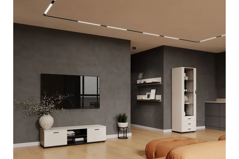 Lyrosen Kalustesarja - olohuone - Beige - Huonekalut - Kalustesetit - Olohuoneen kalustesetit